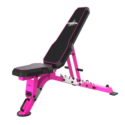 Elite Series Half Rack & Workout Bench - Pink