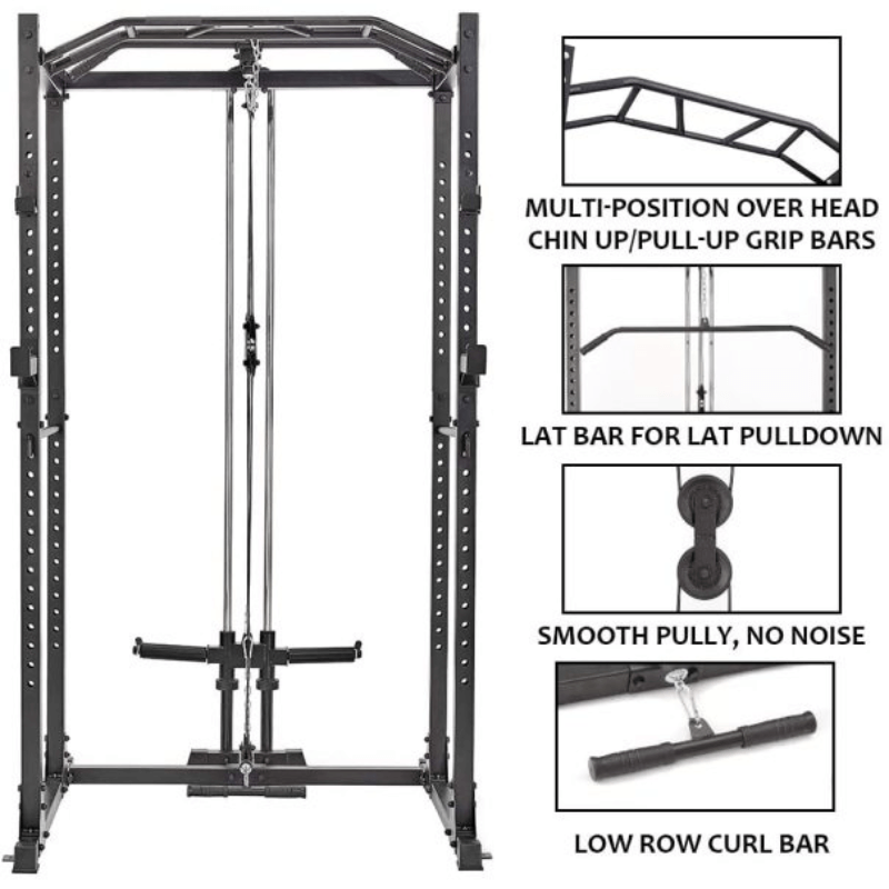 Power Rack & Lat Pull Down Combo