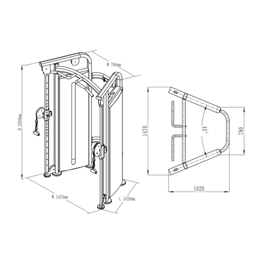 Performance Pro Series Functional Trainer & Accessories