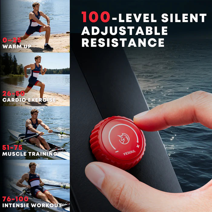 100 Levels of Adjustable Magnetic Resistance
