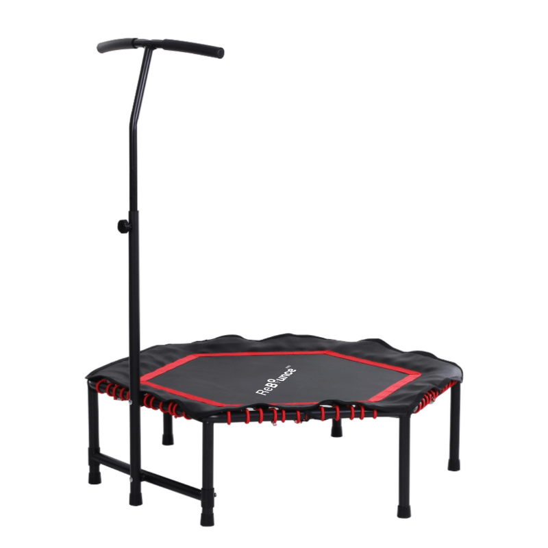 360 Hex Fitness Covered Rebounder Pro+ Adjustable Handle