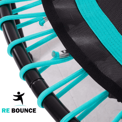 RB250 Round Fitness Rebounder & Trampoline – Celeste Turquoise