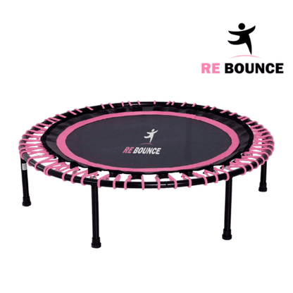 Round Fitness Rebounder & Trampoline - Azalea Pink