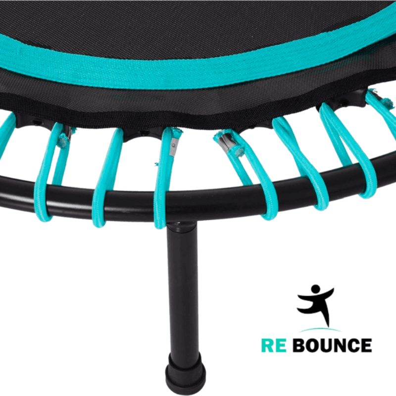 RB250 Round Fitness Rebounder & Trampoline – Celeste Turquoise
