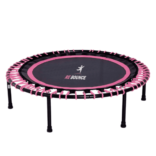 Round Fitness Rebounder & Trampoline - Azalea Pink