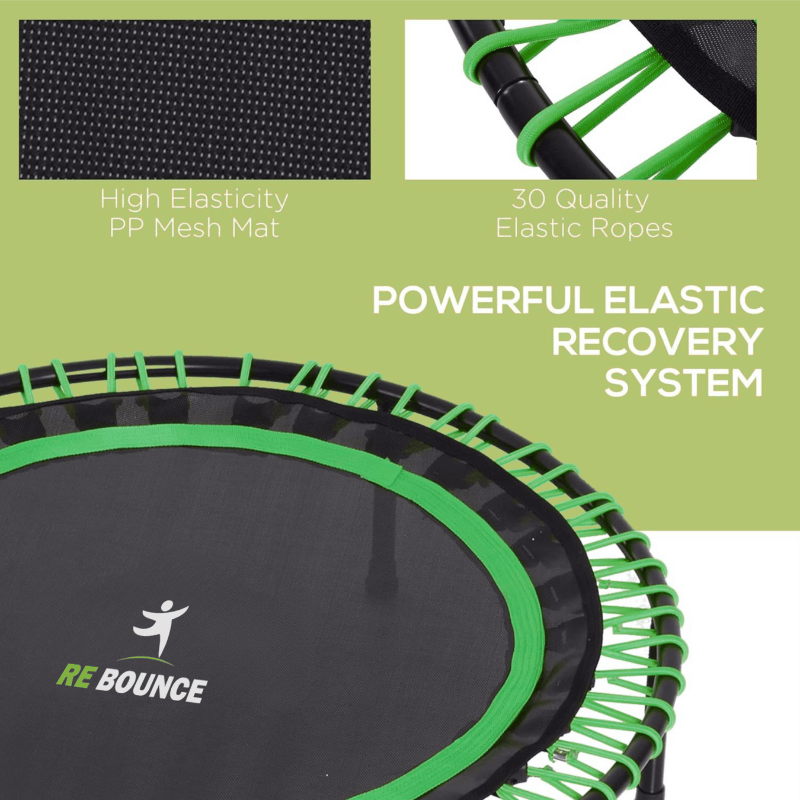 Round Fitness Rebounder & Trampoline - Khloe Green