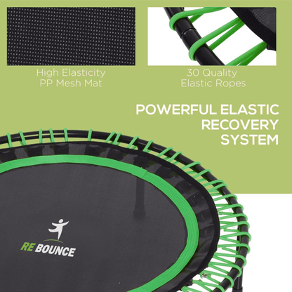 Round Fitness Rebounder & Trampoline - Khloe Green