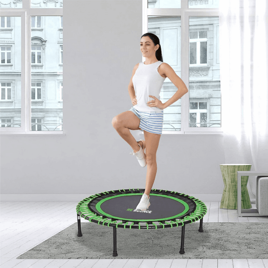 Round Fitness Rebounder & Trampoline - Khloe Green