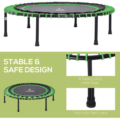 Round Fitness Rebounder & Trampoline - Khloe Green