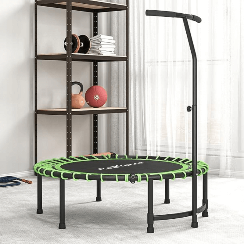 RB100 Round 40″ Rebounder + Adjustable Handle
