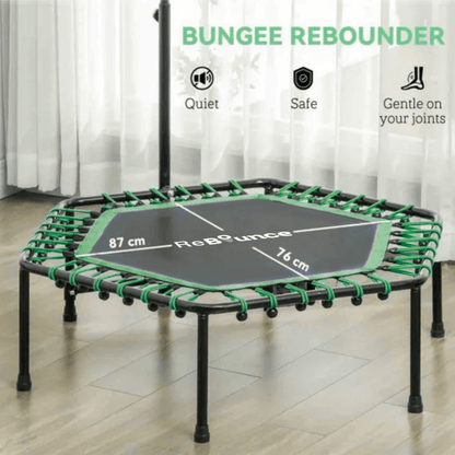 RB150 Hex 45″ Rebounder + Adjustable Handle – Green