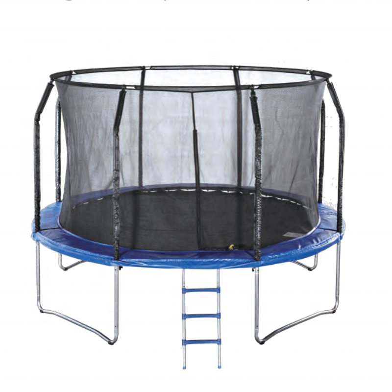 12FT Outdoor Trampoline + 2 Step Ladder