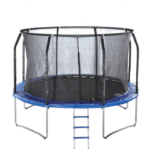 12FT Outdoor Trampoline + 2 Step Ladder