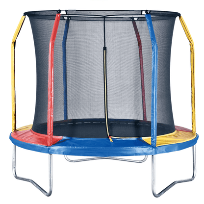 8FT Outdoor Trampoline+ 2 Step Ladder