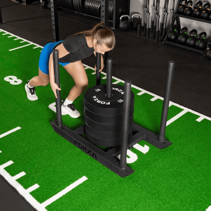 Premium Astro Sprint Sled Track - Green