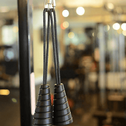 Spiral Tricep Cone Rope + Singles