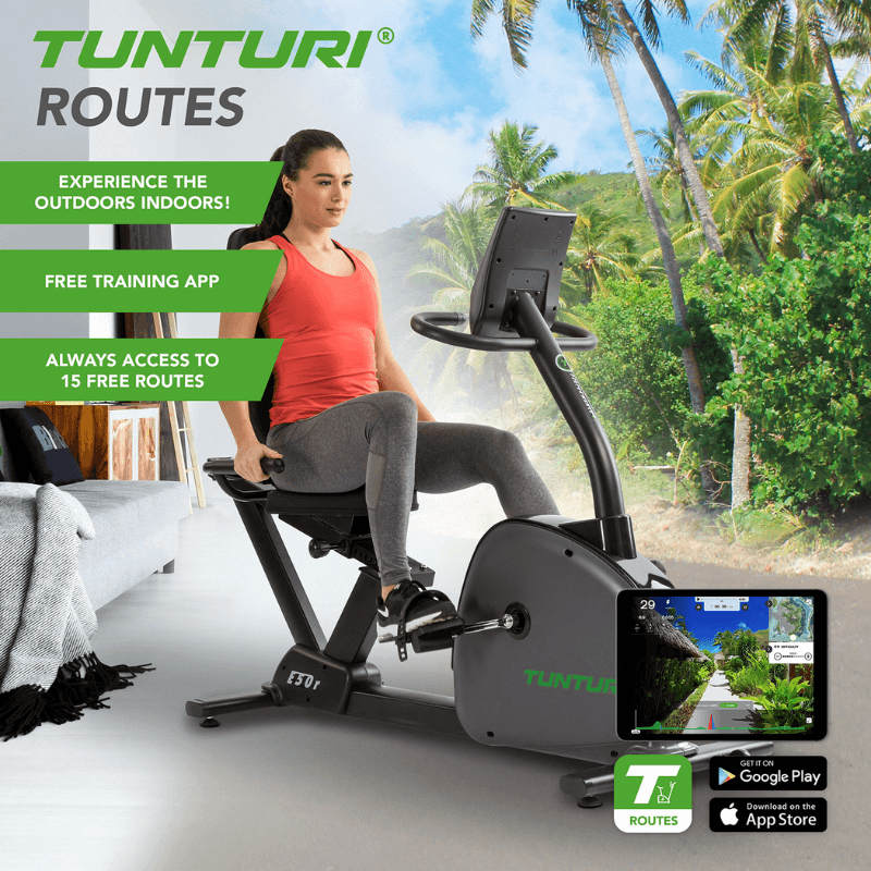 E50R Performance Recumbent Bike - Zwift