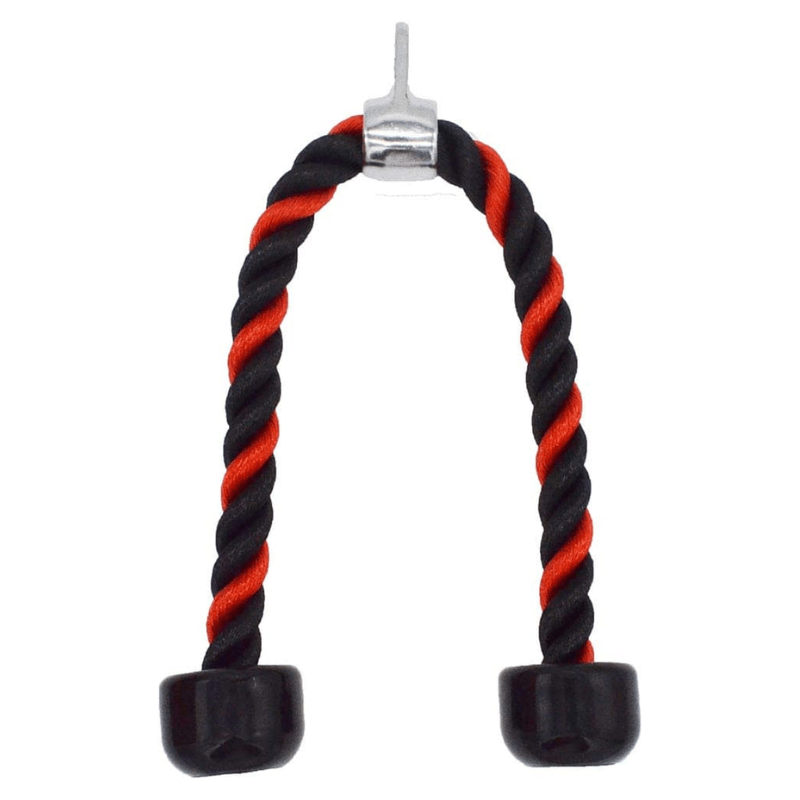 Tricep Rope (Black & Red)