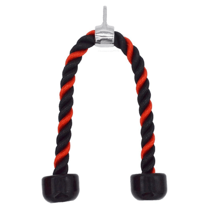 Tricep Rope (Black & Red)