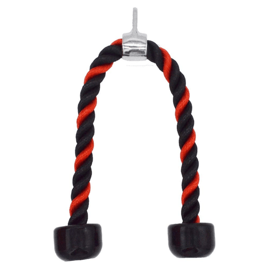 Tricep Rope (Black & Red)