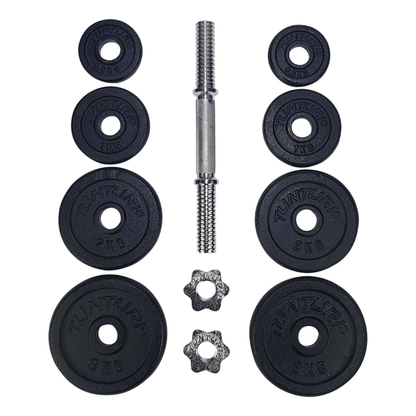 15kg Dumbbell Set - 1 Bar