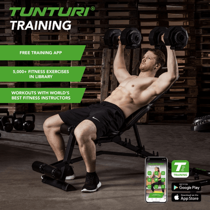 25kg Selector Dumbbell Set + Stand