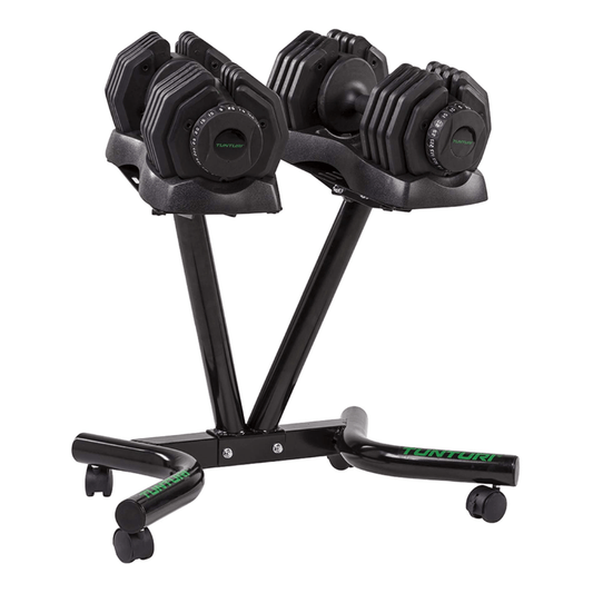 25kg Selector Dumbbell Set + Stand