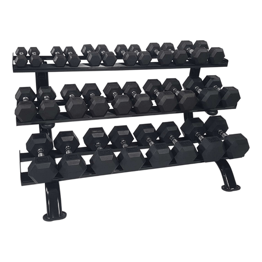 3 Level Premium Dumbbell Rack
