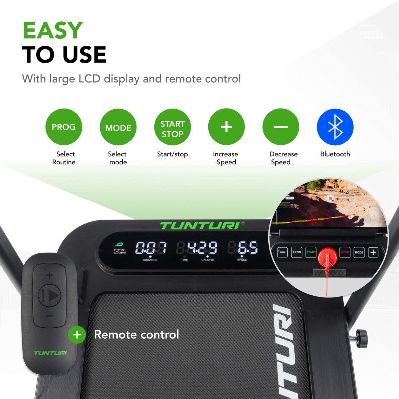 Cardio Fit T5 Walking Pad Treadmill + Bluetooth