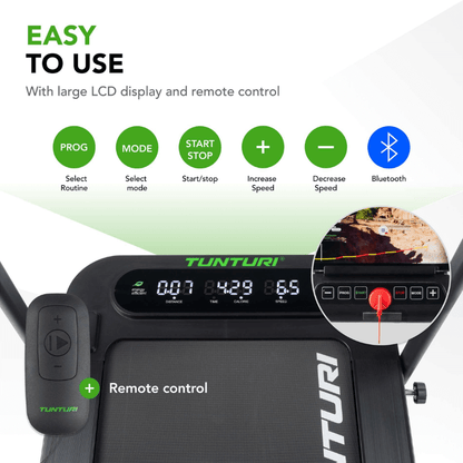 Cardio Fit T5 Walking Pad Treadmill + Bluetooth