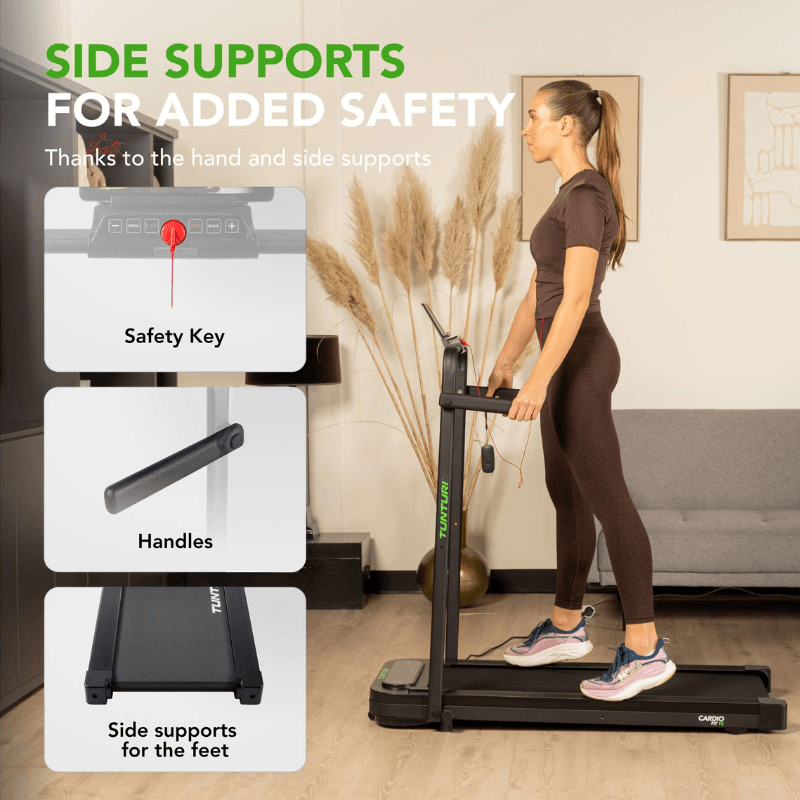 Cardio Fit T5 Walking Pad Treadmill + Bluetooth