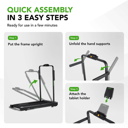 Cardio Fit T5 Walking Pad Treadmill + Bluetooth