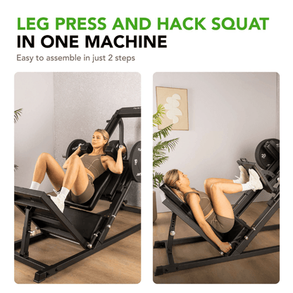 LP60 Leg Press/Hack Squat Combo