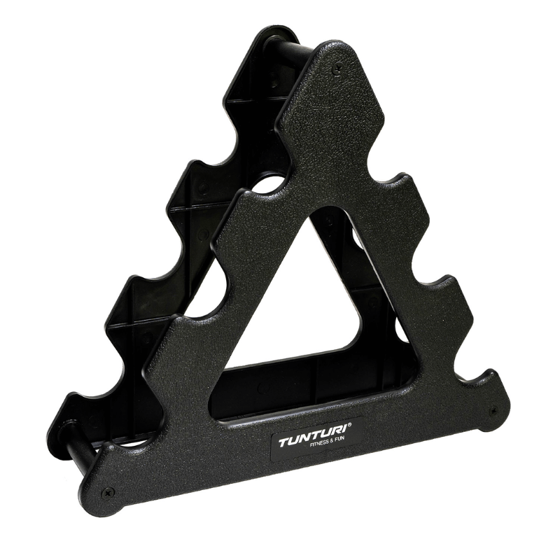 Neoprene Dumbbell Set 1kg - 3kg + Stand