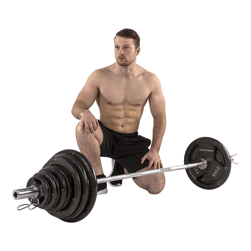 100kg Olympic Tri-Grip Barbell Set
