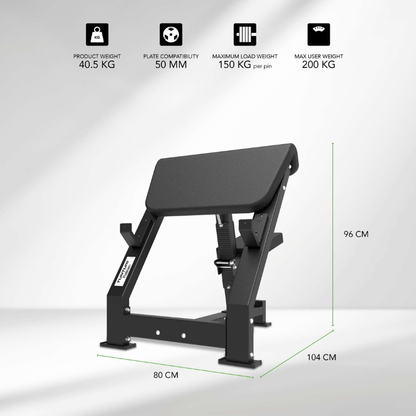 Platinum Preacher Curl