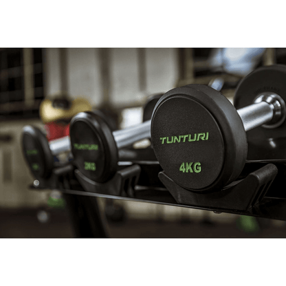 Pro Commercial Round PU Dumbbell Set (2kg-42kg)