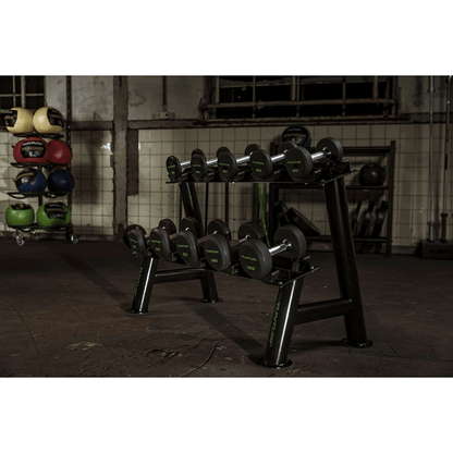 Pro Commercial Round PU Dumbbell Set (2kg-42kg)