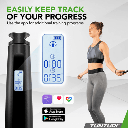 Tunturi Smart Jump Rope With Display And App