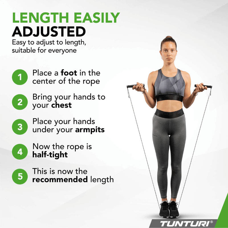 Tunturi Smart Jump Rope With Display And App