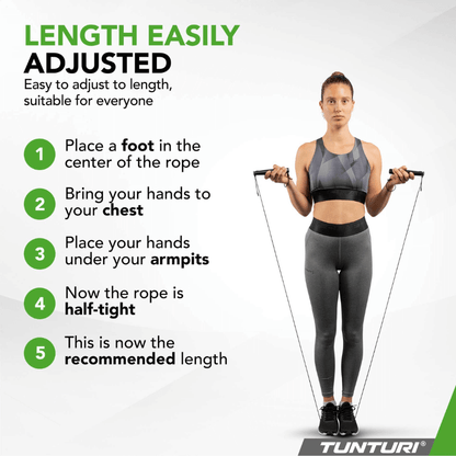 Tunturi Smart Jump Rope With Display And App