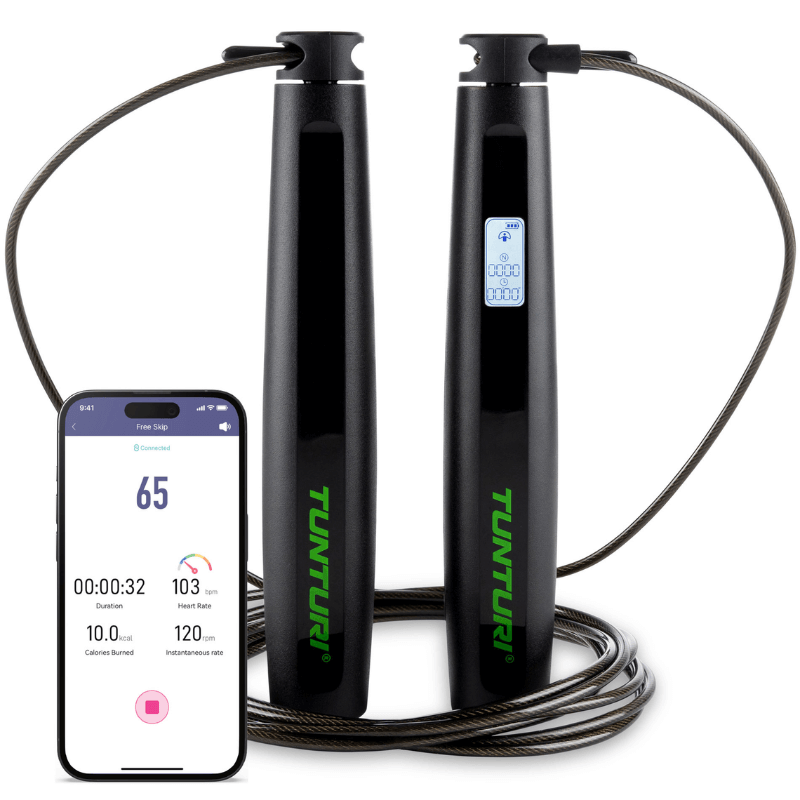 Tunturi Smart Jump Rope With Display And App