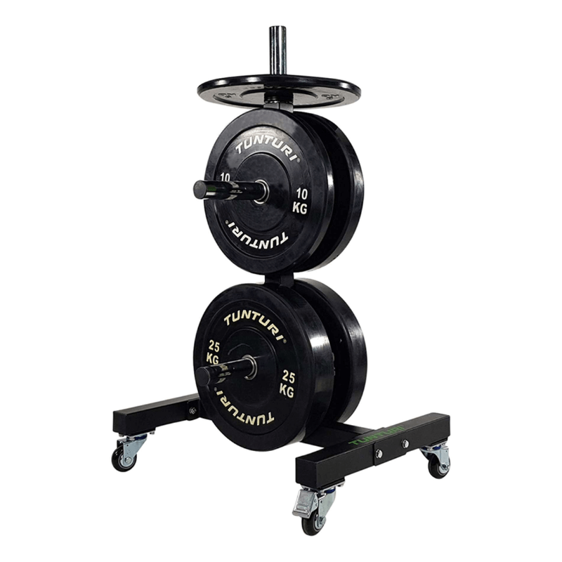 Tunturi Mobile Upright Bumper Plate Rack
