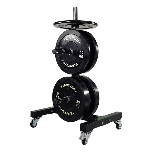 Tunturi Mobile Upright Bumper Plate Rack