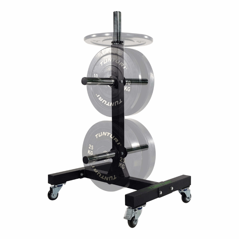 Tunturi Mobile Upright Bumper Plate Rack