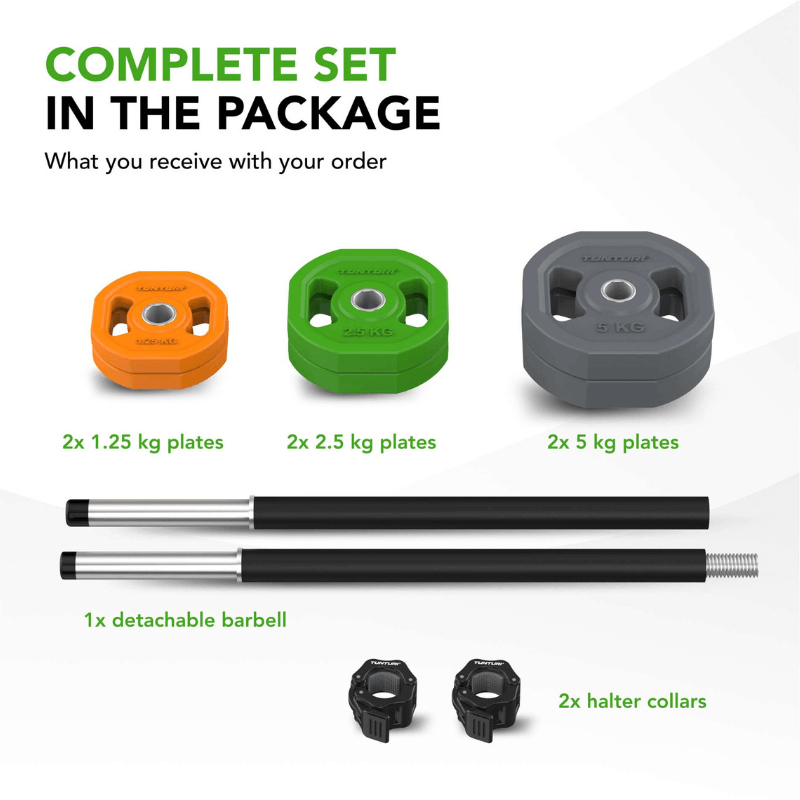 Aerobic Pump Set - 20 kg - Rubber