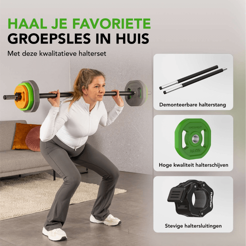 Aerobic Pump Set - 20 kg - Rubber