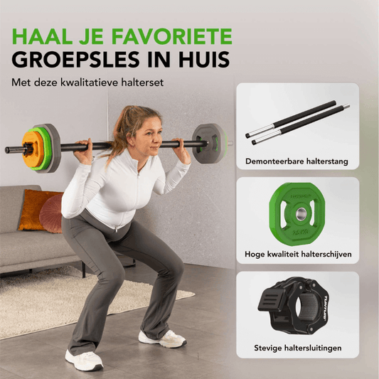 Aerobic Pump Set - 20 kg - Rubber