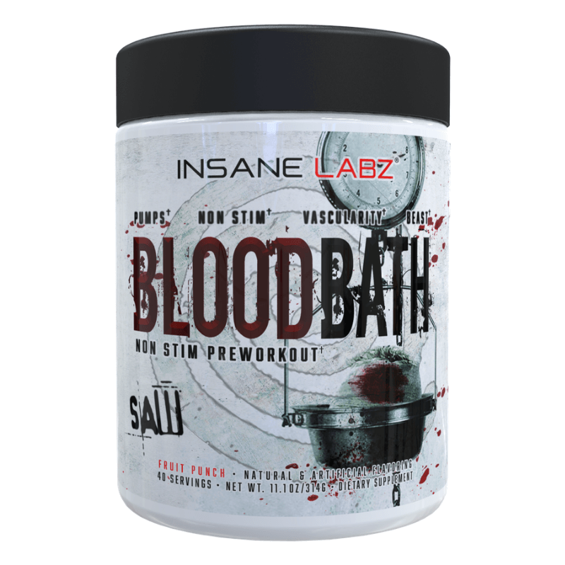 Non Stim Pre-Workout - Blood Bath SAW Fruit Punch