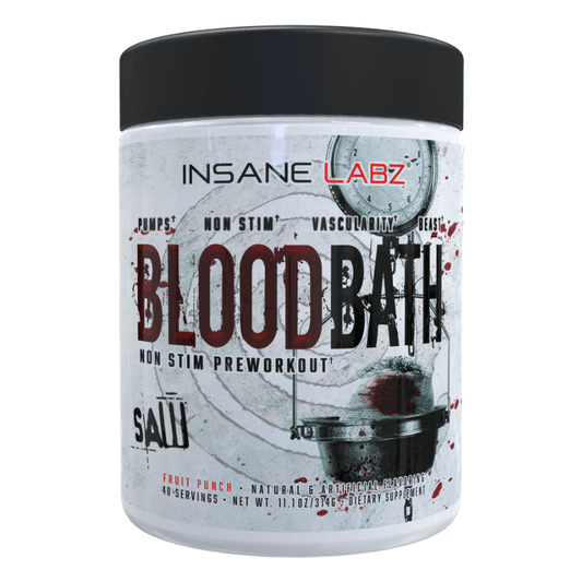 Non Stim Pre-Workout - Blood Bath SAW Fruit Punch